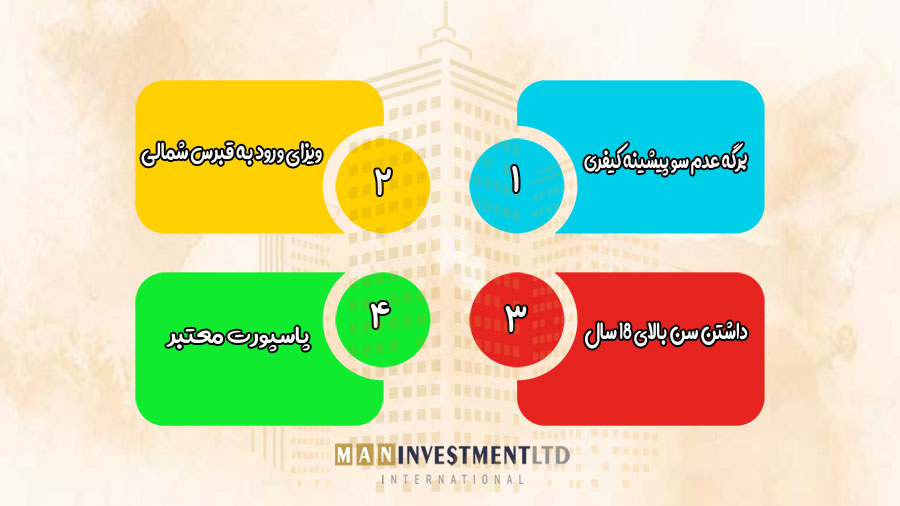 مدارک مورد نیاز برای خرید ملک در قبرس شمالی